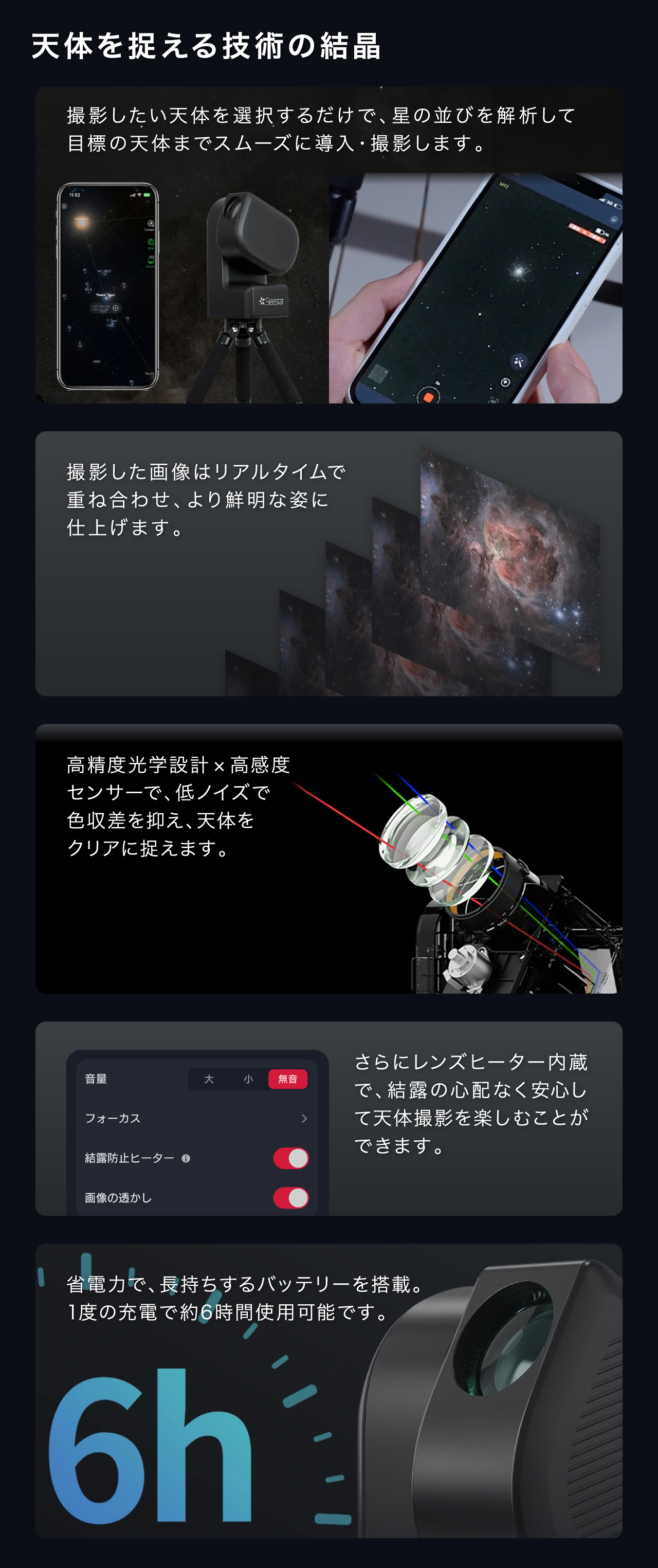 Seestar あこがれの“天体写真”をこれ1台で | ビクセン Vixen