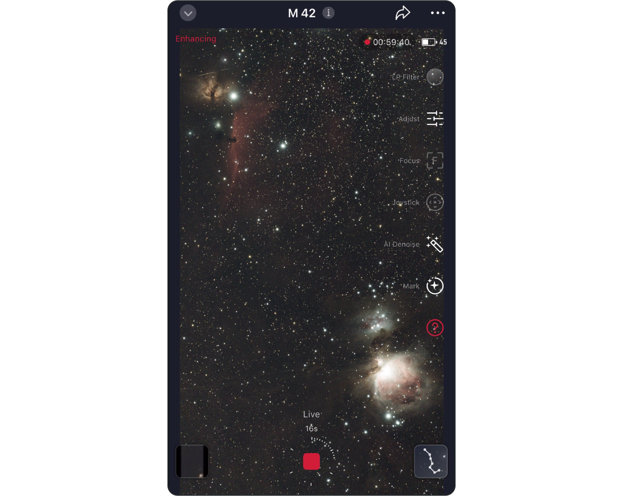 ノイズ除去前 / ノイズ除去後