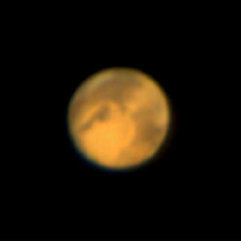「火星（2016年5月22日）」 竹内 修一 | 撮影使用機材：R200SS鏡筒、LV7mm、SXD2赤道儀