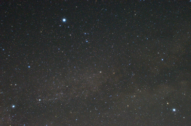 夏の星空　イメージ写真