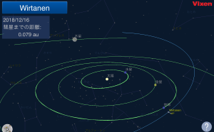『Comet Book』アプリのアップデートを3月末に予定【宇宙視点モード】の追加で、地球と彗星の位置関係がよりわかりやすく