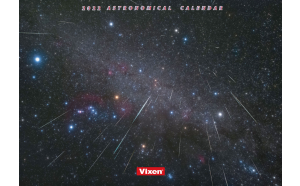 天体観測や撮影計画の必需品『ビクセンオリジナル天体カレンダー2022年版』12月2日（木）より発売