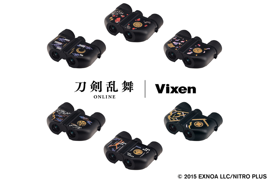 目の前の展示物の細部まで鮮明に。双眼鏡「at6 M6×18 刀剣乱舞ONLINE（全6種）」を 8月3日（月）に発売