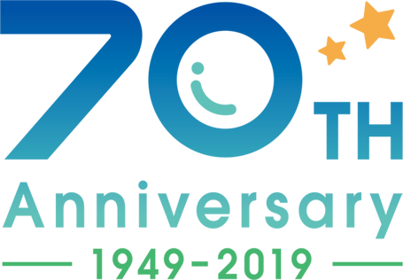 創業70周年記念ロゴ