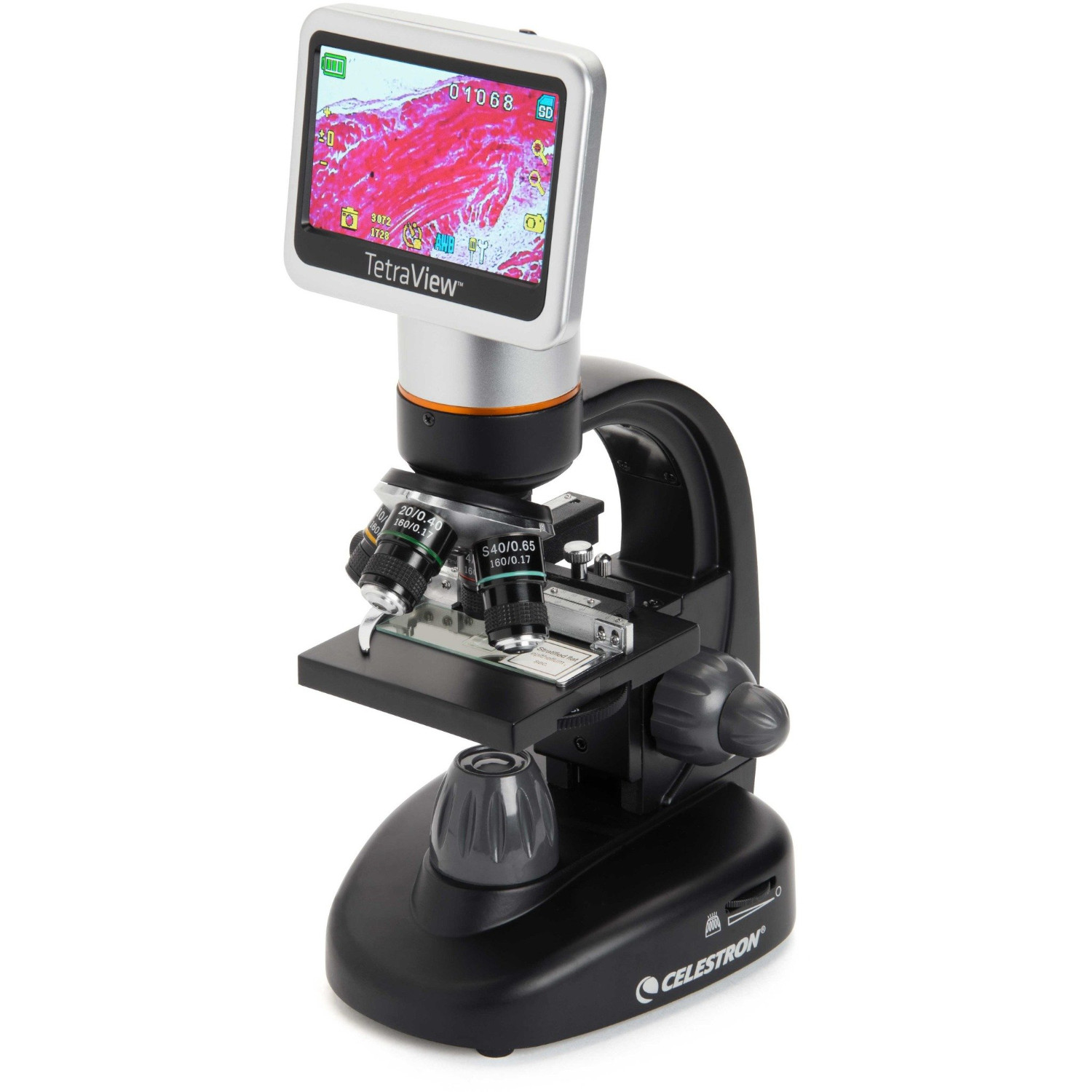 CELESTRON 顕微鏡 TetraView LCD デジタル顕微鏡 —