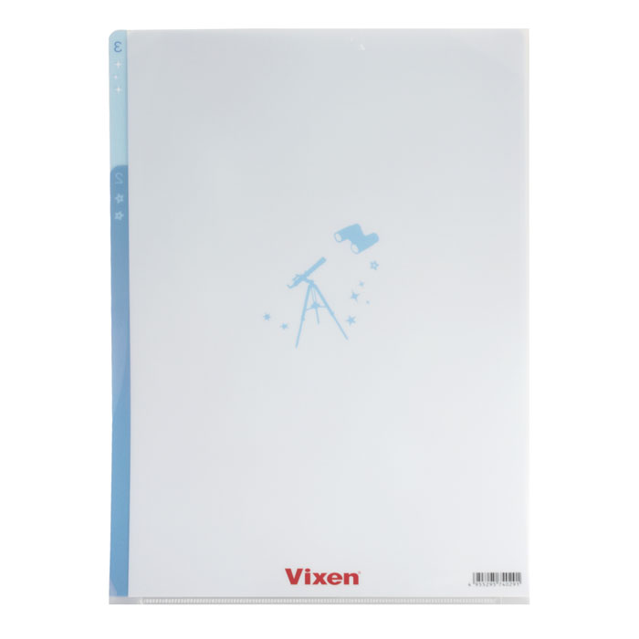 Vixen ステーショナリー 3Pクリアフォルダー A4 星座柄