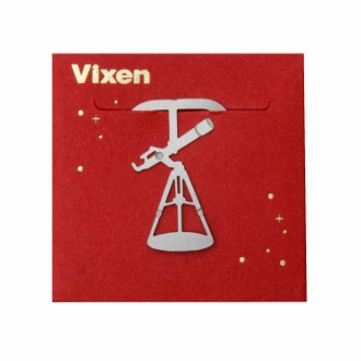 Vixen ステーショナリー　エッチングクリップス 天体望遠鏡