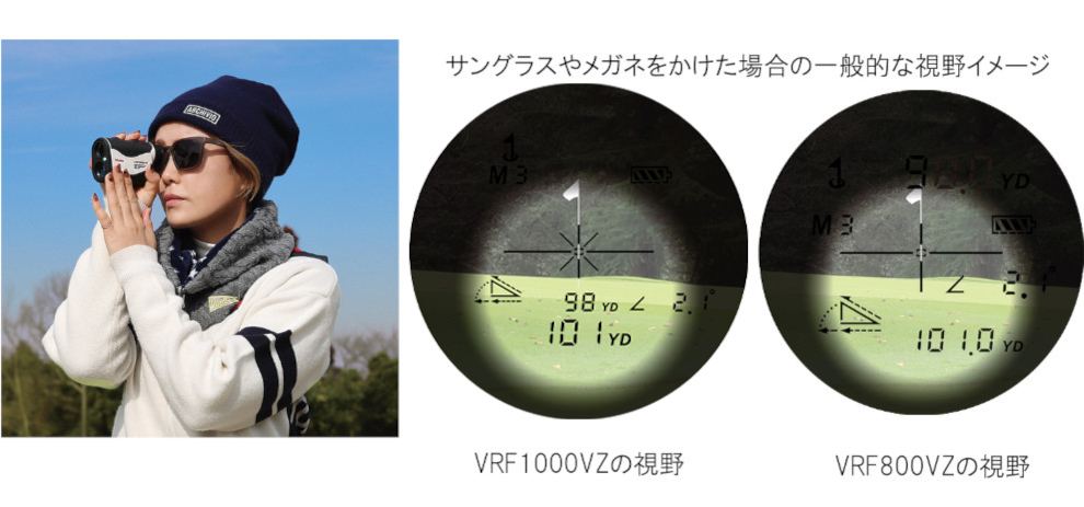 Vixen 単眼鏡 レーザー距離計 VRF1000VZ | ビクセン Vixen