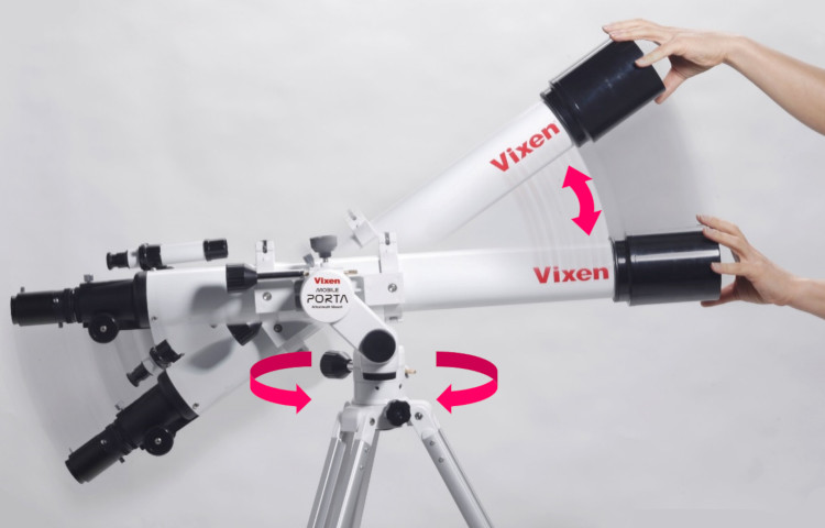 Vixen 天体望遠鏡 モバイルポルタ経緯台（三脚付） | ビクセン Vixen